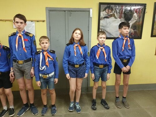 Занятия в отряде